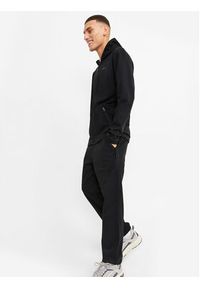 Jack & Jones - Jack&Jones Spodnie dresowe Will 12253727 Czarny Slim Fit. Kolor: czarny. Materiał: syntetyk