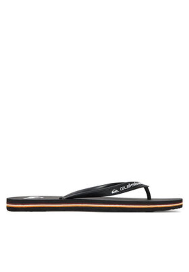 Quiksilver Japonki 839474 Czarny. Kolor: czarny. Materiał: syntetyk