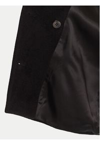 Marella Płaszcz wełniany Dovere 2523086112 Czarny Regular Fit. Kolor: czarny. Materiał: wełna #4