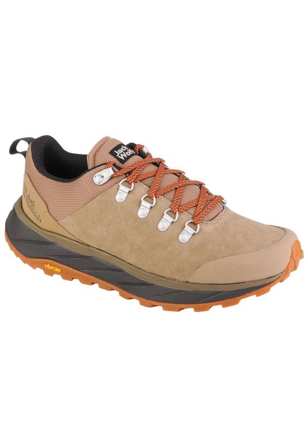 Buty Jack Wolfskin Terraventure Urban Low M 4055381-5242 beżowy. Zapięcie: sznurówki. Kolor: beżowy. Materiał: guma, zamsz, syntetyk, skóra