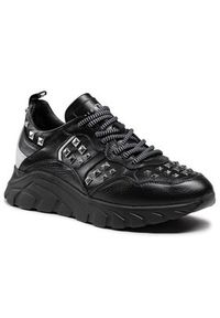 John Richmond Sneakersy 10148 A Czarny. Kolor: czarny. Materiał: skóra #5