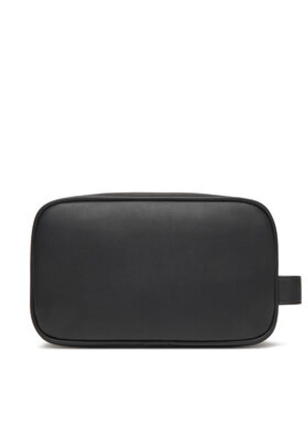 TOMMY HILFIGER - Tommy Hilfiger Kosmetyczka Th Foundation Washbag AM0AM13747 Czarny. Kolor: czarny. Materiał: skóra