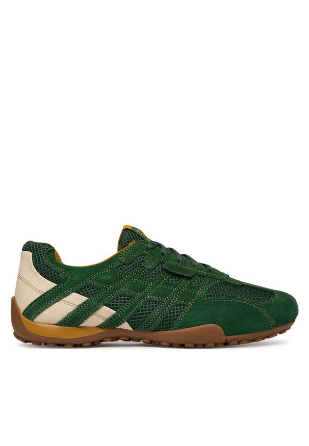 Sneakersy Geox. Kolor: zielony
