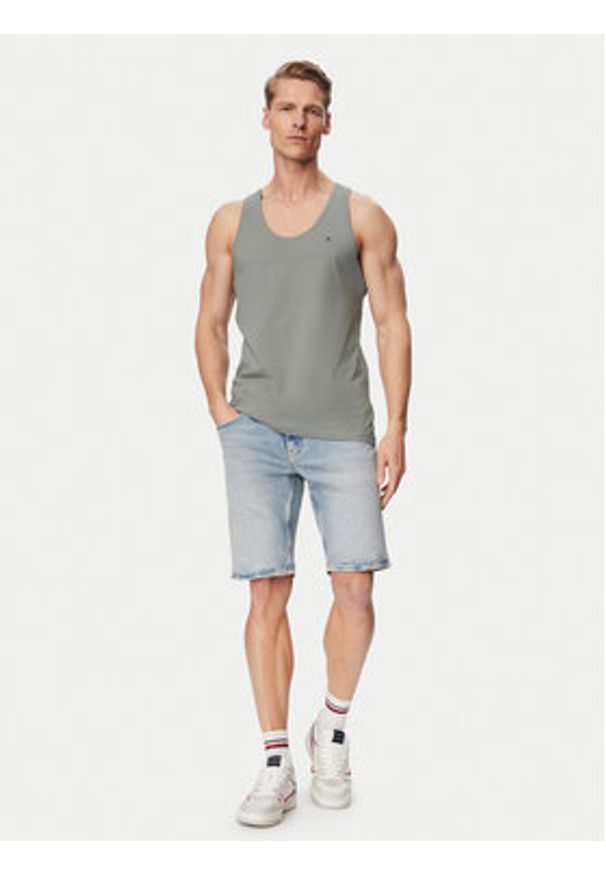 TOMMY HILFIGER - Tommy Hilfiger Komplet tank topów UM0UM03867 Kolorowy Slim Fit. Materiał: bawełna. Wzór: kolorowy