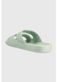 Freedom Moses klapki SAGE damskie kolor zielony FM.SAGE. Kolor: zielony. Materiał: guma. Obcas: na obcasie. Wysokość obcasa: niski #4
