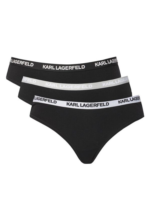 Karl Lagerfeld - KARL LAGERFELD Komplet stringów B1W47031 Kolorowy. Materiał: bawełna. Wzór: kolorowy