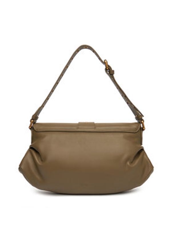 Pinko - PINKO Torebka Jolene Shoulder Classic PE 25 PLTT 102801 A270 Zielony. Kolor: zielony. Materiał: skórzane
