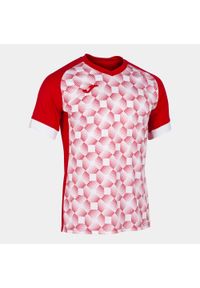 Koszulka do piłki nożnej męska Joma Supernova III. Kolor: wielokolorowy, biały, czerwony. Sport: piłka nożna #1