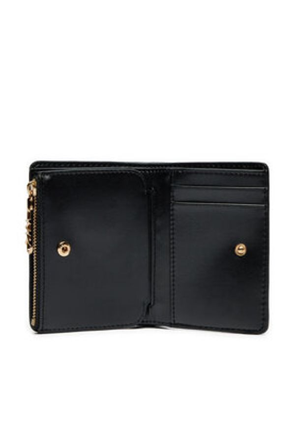 MICHAEL Michael Kors Mały Portfel Damski 32S4G8ED7L Czarny. Kolor: czarny. Materiał: skóra