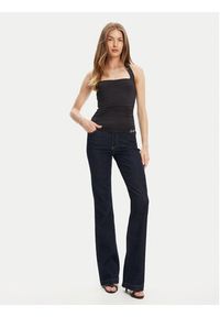 Guess Top W5YP28 KACM2 Czarny Regular Fit. Kolor: czarny