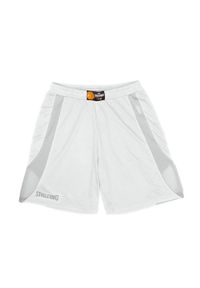 SPALDING - Szorty dla dzieci Spalding Jam. Kolor: biały, szary, wielokolorowy. Styl: sportowy, młodzieżowy. Sport: koszykówka