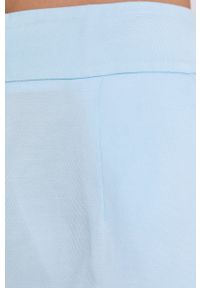 Marciano Guess Spodnie damskie proste high waist. Okazja: na co dzień. Stan: podwyższony. Kolor: niebieski. Styl: casual #3