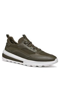 Geox Sneakersy U Spherica Actif U45BAD 0119B C3009 Khaki. Kolor: brązowy. Materiał: materiał #2