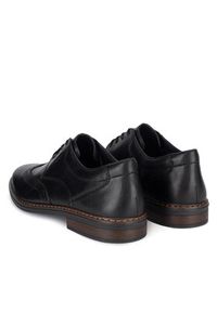 Rieker Półbuty 17620-00 Czarny. Kolor: czarny. Materiał: skóra #4