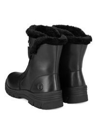 Remonte Botki D0E78-00 Czarny. Kolor: czarny. Materiał: skóra #5