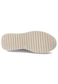Brązowe Sneakersy Filippo Stylowe Obuwie Damskie. Okazja: na co dzień. Zapięcie: sznurówki. Kolor: brązowy. Materiał: skóra. Szerokość cholewki: normalna. Obcas: na platformie #5