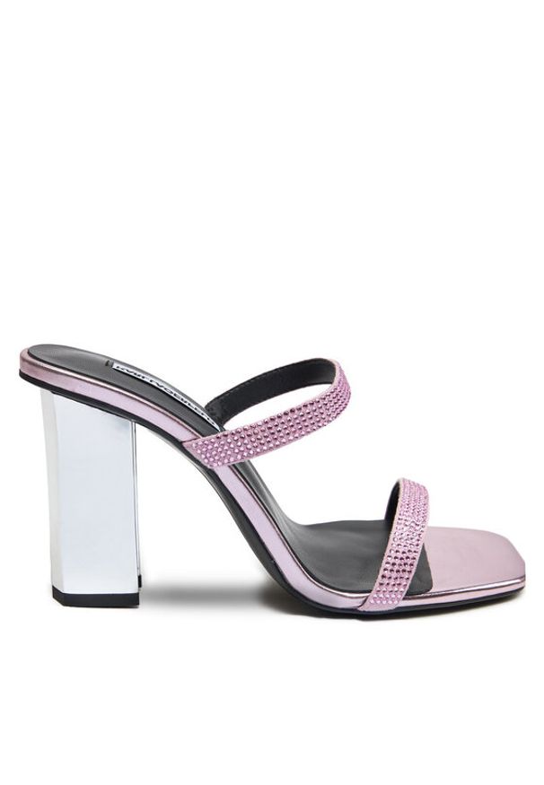 Karl Lagerfeld - KARL LAGERFELD Klapki KL33921 Różowy. Kolor: różowy. Materiał: materiał