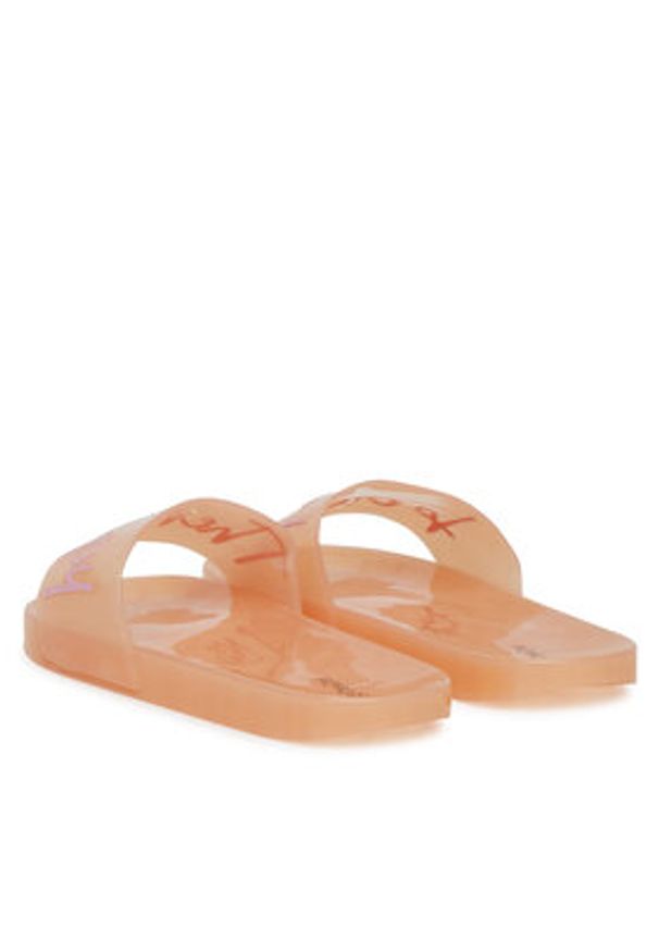 DeeZee Klapki CT1113-4 Pomarańczowy. Kolor: pomarańczowy. Materiał: syntetyk