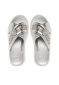 Liu Jo Klapki Dreamy Sandal 05BA5091 EX187 Srebrny. Kolor: srebrny. Materiał: skóra #3