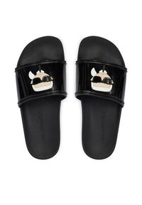 Karl Lagerfeld - KARL LAGERFELD Klapki Kondo Maxi II KL80805C Czarny. Kolor: czarny. Materiał: syntetyk #2