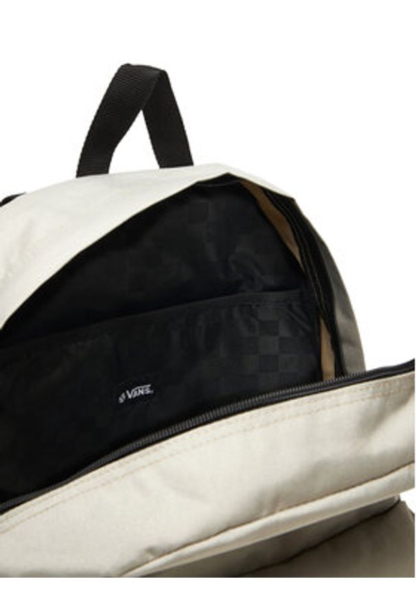 Vans Plecak Old Skool VN000H4WZUJ1 Écru. Kolor: kremowy. Materiał: materiał