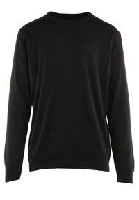 Born2be - Czarny Sweter Z Wełną Orameia. Kolekcja: plus size. Kolor: czarny. Materiał: wełna. Styl: klasyczny #6