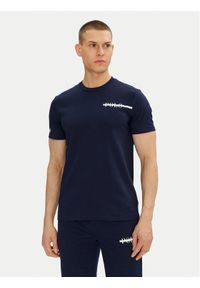 Polo Ralph Lauren T-Shirt 714962528005 Granatowy Regular Fit. Typ kołnierza: polo. Kolor: niebieski. Materiał: syntetyk