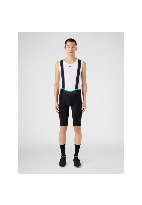 UYN - Ridemiles Cycling Bib Shorts. Kolor: czarny, szary, wielokolorowy. Sport: kolarstwo