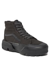 Sneakersy Vans SK8-HI Tapered Modular VN0A7Q5T1OJ1 Black Blackout. Kolor: czarny. Materiał: materiał. Model: Vans SK8