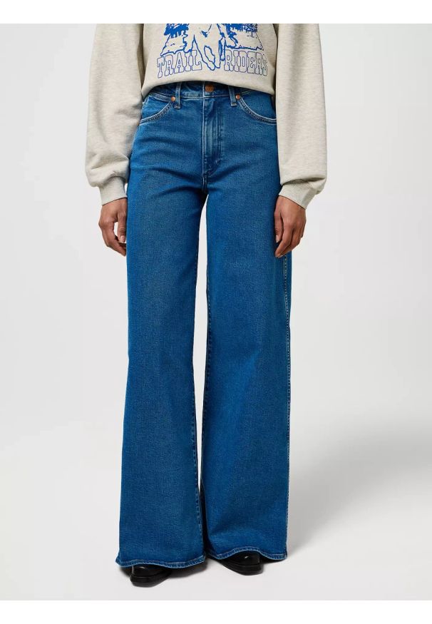 Wrangler - DAMSKIE SPODNIE WRANGLER CANYON GENTLE SKY 112371190