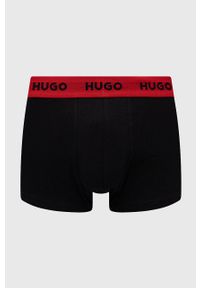 Hugo - HUGO bokserki 3-pack męskie kolor granatowy. Kolor: niebieski #7