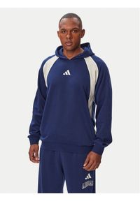 Adidas - adidas Bluza Seasonal Essentials Colorblock KF4195 Granatowy Regular Fit. Kolor: niebieski. Materiał: bawełna #1