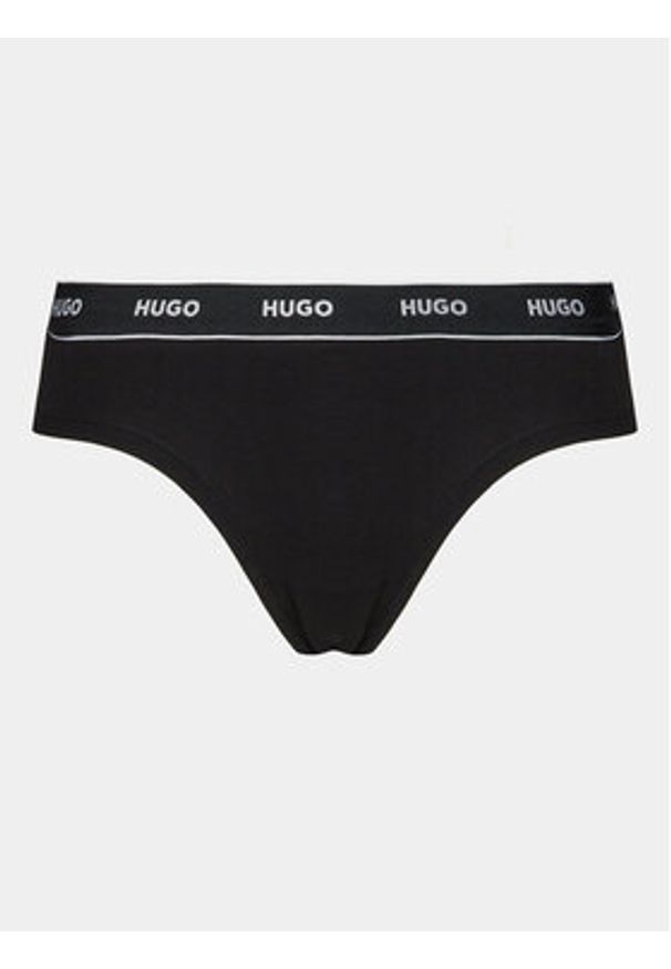 Hugo Figi klasyczne Brief Stripe 50510624 Czarny. Kolor: czarny. Materiał: bawełna