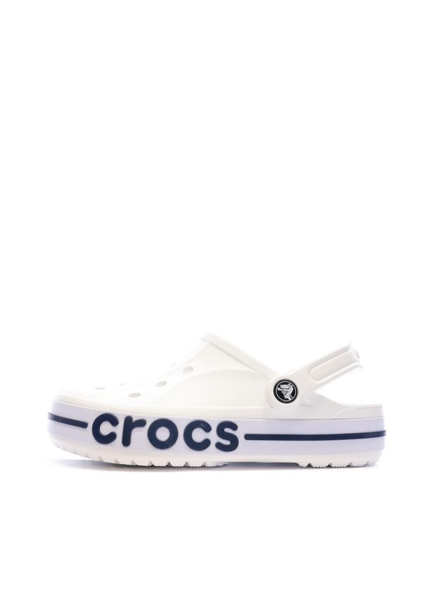 Buty do chodzenia męskie Crocs Bayaband Clog. Okazja: na co dzień. Kolor: biały. Materiał: syntetyk, materiał. Styl: casual, sportowy