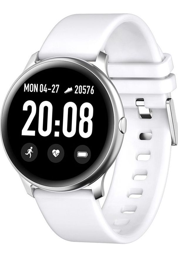 Smartwatch Rubicon RNCE40 Biały (382621-uniw). Rodzaj zegarka: smartwatch. Kolor: biały