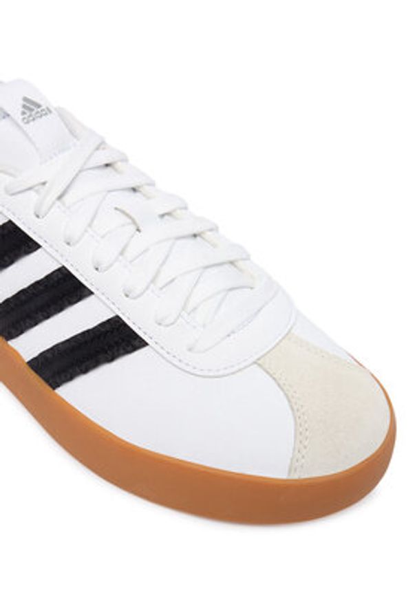 Adidas - adidas Sneakersy Vl Court 3.0 IH6600 Biały. Kolor: biały. Materiał: skóra