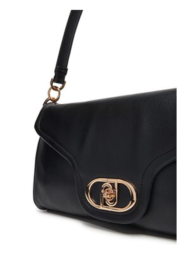 Liu Jo Torebka Esc M Crossbody AA5053 E0037 Czarny. Kolor: czarny. Materiał: skórzane
