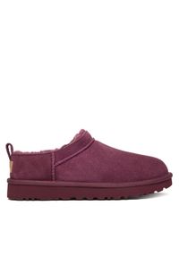 Ugg Śniegowce W Classic Micro 1173891 Bordowy. Kolor: czerwony. Materiał: skóra, zamsz #1