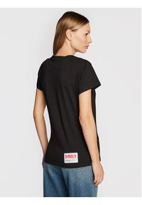 Pinko T-Shirt DIABOLIK Fabiana 1L1098 Y5SN Czarny Regular Fit. Kolor: czarny. Materiał: bawełna #2