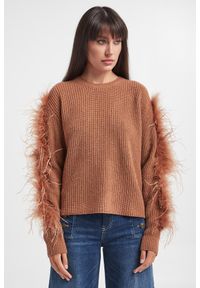 Twinset Milano - Sweter damski z piórami TWINSET #5