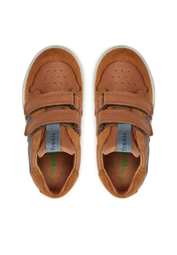 Froddo Sneakersy Dolby G2130335-7 S Brązowy. Kolor: brązowy. Materiał: skóra