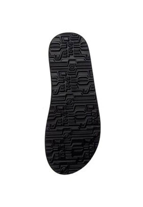 Teva Japonki Mush II 4168 Czarny. Kolor: czarny. Materiał: materiał