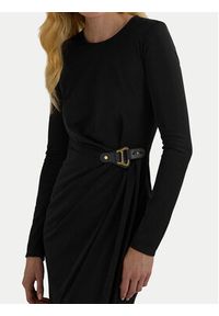Lauren Ralph Lauren - LAUREN RALPH LAUREN Sukienka codzienna 250951397001 Brązowy Slim Fit. Okazja: na co dzień. Kolor: brązowy. Materiał: syntetyk. Typ sukienki: proste. Styl: casual