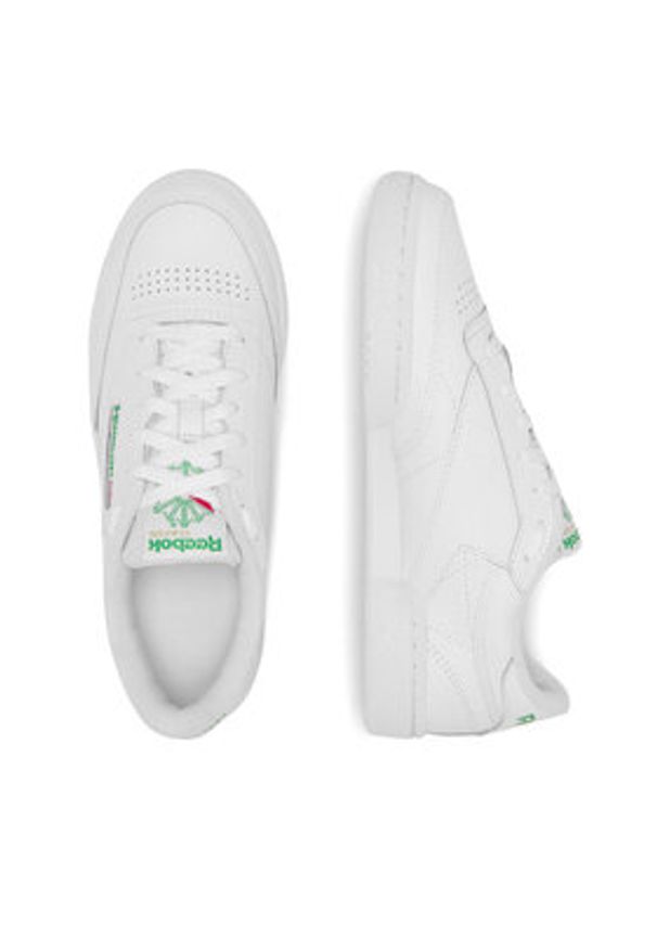 Reebok Sneakersy Club C 85 100033933 Biały. Kolor: biały. Materiał: materiał. Model: Reebok Club