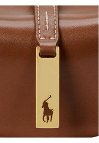 Polo Ralph Lauren Torebka 428871248014 Brązowy. Kolor: brązowy. Materiał: skórzane #5