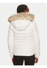 Tommy Jeans Kurtka puchowa Basic DW0DW18312 Biały Slim Fit. Kolor: biały. Materiał: syntetyk #8