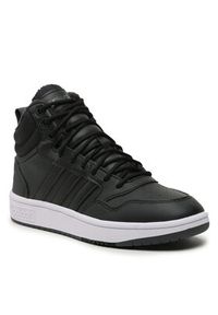 Adidas - adidas Sneakersy Hoops 3.0 GZ6679 Czarny. Kolor: czarny. Materiał: materiał #3