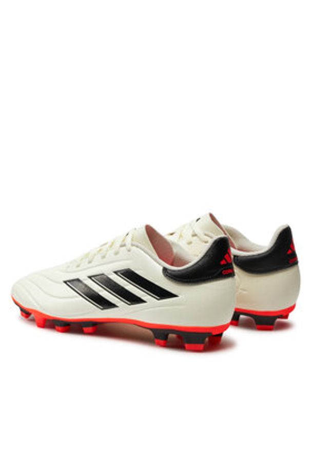 Adidas - adidas Buty do piłki nożnej Copa Pure II Club Flexible Ground Boots IG1099 Beżowy. Kolor: beżowy. Materiał: skóra