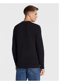 !SOLID - Solid Sweter 21106094 Czarny Regular Fit. Kolor: czarny. Materiał: bawełna