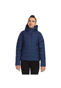 Kurtka puchowa Kilpi Tasha. Kolor: niebieski. Materiał: puch. Sezon: zima. Sport: turystyka piesza #1